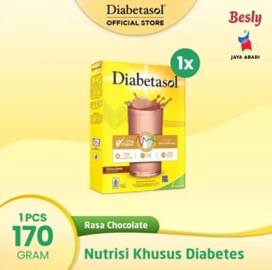 Diabetasol Coklat, 170gr