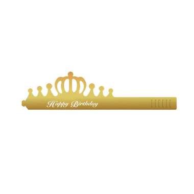 OEM SK-C790 Topi Anak Ulang Tahun Kertas Bentuk Mahkota / Crown Happy Birthday Party Hat Topi Kertas