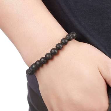 Lava Stone Bracelet - Gelang Pria/Wanita