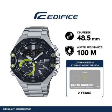 jam tangan pria casio edifice ECB-10DB-1ADF