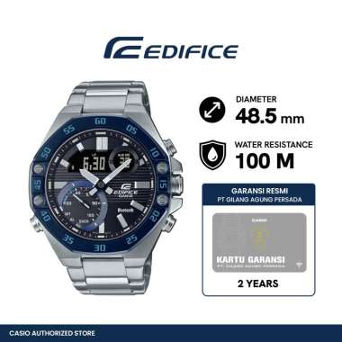 jam tangan pria casio EDIFICE ECB-10DB-1BDF