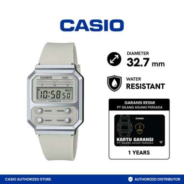 jam tangan wanita vintage casio general A100WEF-8ADF