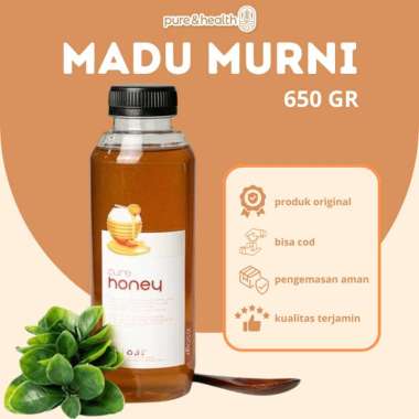 Madu Asli Multiflora 650 gr Madu Murni Raw Honey Natural Super Food