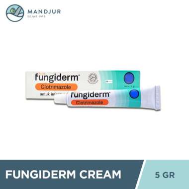Fungiderm Cream 5 g - Krim untuk Infeksi Jamur