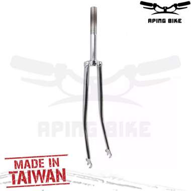 Fork Balap 27 Taiwan Chrome Garpu Sepeda Balap 27