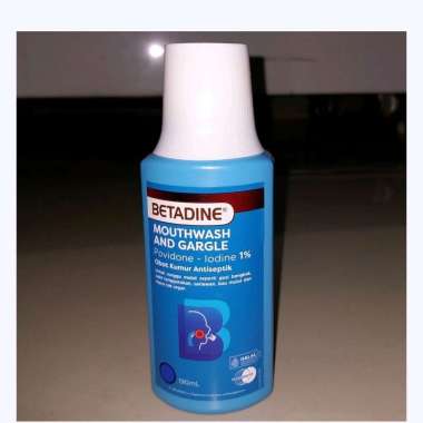 Betadine Kumur 190ml Betadine Mouthwash And Gargle