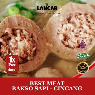 BEST MEAT BAKSO SAPI TENNIS ISI 4 (BEST SELLER) CINCANG
