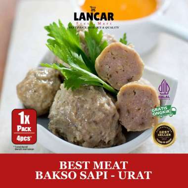 BEST MEAT BAKSO SAPI TENNIS ISI 4 (BEST SELLER) URAT