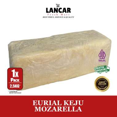 EURIAL KEJU MOZARELLA 2,5KG