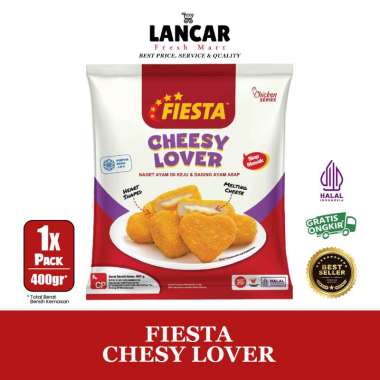 Promo Harga Fiesta Naget Cheesy Lover 500 gr - Blibli