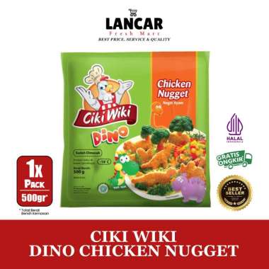 Ciki Wiki Dino Chicken Nugget 500gr