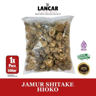 JAMUR HIOKO 500GR /JAMUR SHITAKE HIOKO 500GR