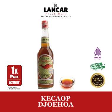 KECAP IKAN DJOE HOA 620ML / KECAP IKAN CAP IKAN MERAH DJOE HA 620ML