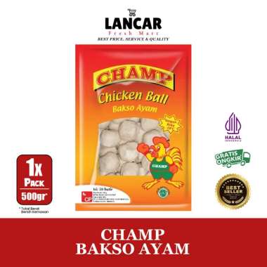 Promo Harga Champ Bakso Chicken Ball 500 gr - Blibli