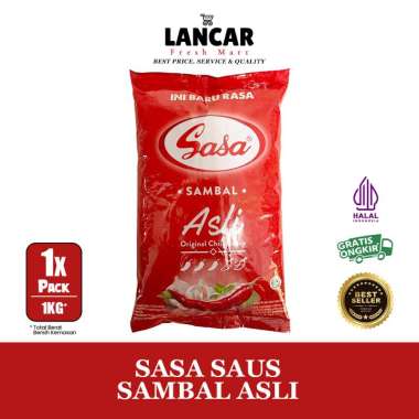 SASA SAUS SAMBAL ASLI 1KG / SASA SAUS SAMBAL REFILL PACK 1KG