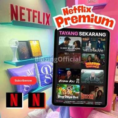 NETFLIX PRIVATE 1 BULAN PREMIUM UHD 4K TANPA VPN FULL GARANSI Sharing 3 Bulan