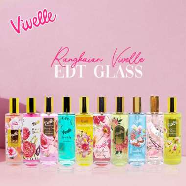 Vivelle Eau De Toilette Designer Perfume Glass 100 ml - Halal & BPOM Certified (Pilih Variant) Mon A