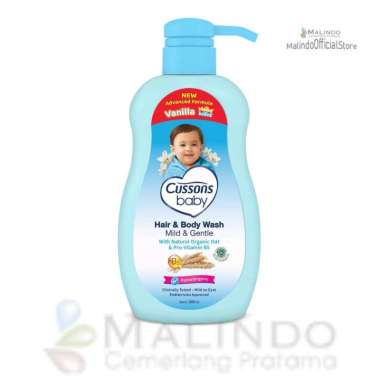 CUSSONS BABY Hair & Body Wash Mild Gentle [300ml]