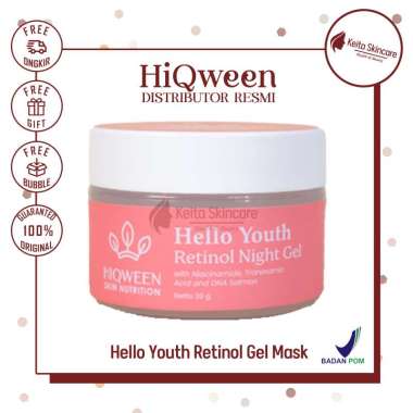 Hiqween Retinol | Hiqween Hello Youth Retinol Gel Mask