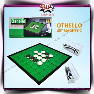 Reversi Othello Mainan Magnetic Family Board Game Catur Jepang Magnet