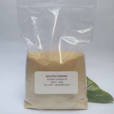 Gelatin Bubuk /Powder Halal MUI Murah 1Kg