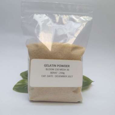 Gelatin Bubuk /Powder Halal MUI 250g harga terbaik
