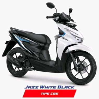 NEW HONDA BEAT CBS JAZZ WHITE BLACK Bandung