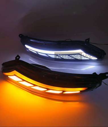 DRL Xpander OEM Headlamp Running Sein hitam