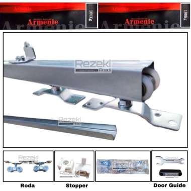 Rel Pintu Sliding - Rel Geser - J3 ukuran J4-210cm