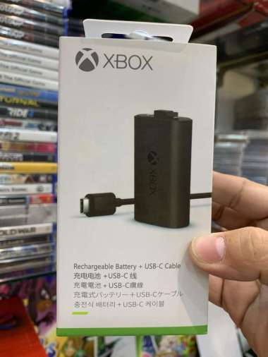 Baterai Battery Batre Stick Stik Xbox Series X & S Play & Charge Kit