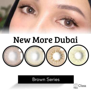 Softlens New More Dubai By CTK (Normal-Minus) DIA 14.5mm NORMAL(-0.00) Honey Brown