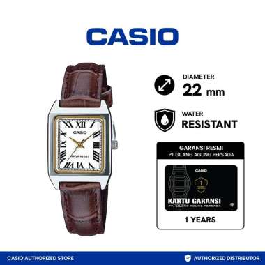 Jam Tangan Wanita Casio General LTP-V007L-7B2UDF Original silver