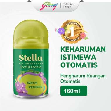Stella Matic Warm Verbena Refill Pengharum Ruangan Otomatis [160 mL]