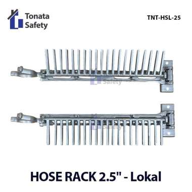 Hose Rack Alumunium / Sisir Selang Pemadam / 2.5" - LOKAL