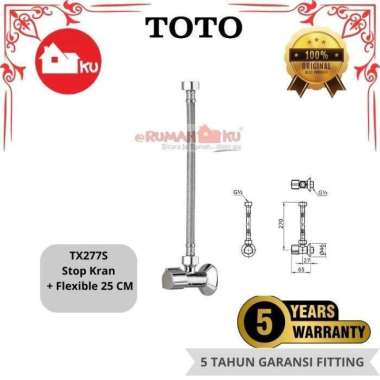 Stop Kran With Flexible TOTO TX277S Stop Valve w/ Flexible Hose