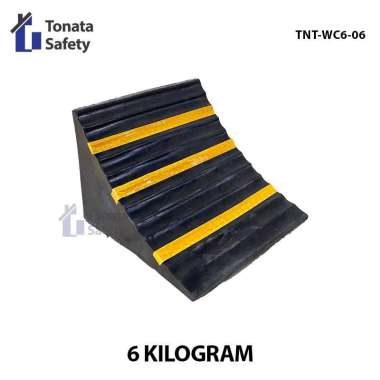 Wheel Chock 4 Kg / Pengganjal Roda 25 x 25 x 18 cm