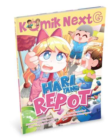 Mizan Buku Komik Next G Hari Yang Repot | Muffin Graphics | Komik Anak