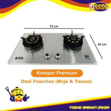 KOMPOR GAS STAINLESS GC-288 S LKL