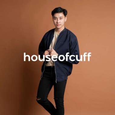 Houseofcuff Jaket Bomber Polos Windbreaker Navy XXL