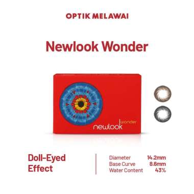 Newlook - Lensa Kontak Wonder -0.50 Brown