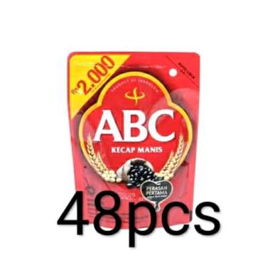 KECAP MANIS ABC 1 DUS ( 60 ML - 48 PCS)