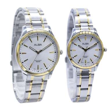 JAM TANGAN COUPLE ORIGINAL ALBA ARX028 ARX028X1 and ALBA ARX010 ARX010X1 JAM TANGAN ALBA ORIGINAL JA