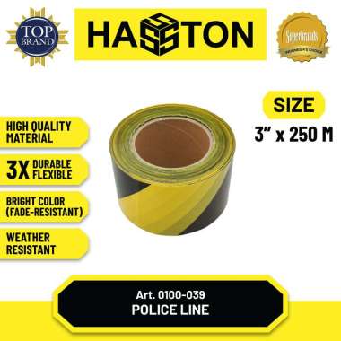 Hasston Line Garis Polisi / Police Line 3 x 250 Meter (0100-039)