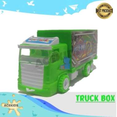 Mainan Anak Laki Truck Box Scania Truk Keren Murah original - ST2075