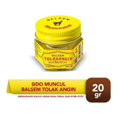 Tolak Angin Balsem 20 Gram Pot Kaca Sido Muncul