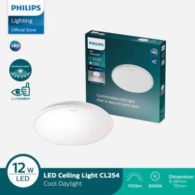 Philips Ceiling CL254 LED 12W 65K - Putih
