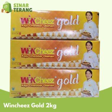 [1 KARTON] KEJU WINCHEEZ GOLD 2KG CHEDDAR
