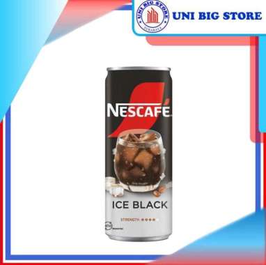 Promo Harga Nescafe Ready to Drink Ice Black 220 ml - Blibli