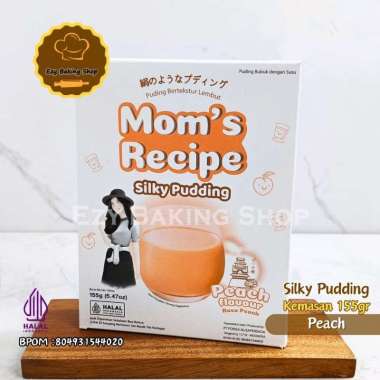 Silky Puding Puyo Aneka Rasa - Instant Puding Peach