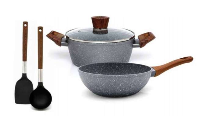 Cypruz Marble Cookware Set